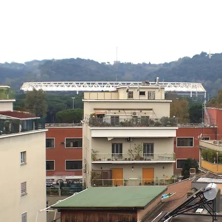 Lägenhet Ponte Milvio View Rom